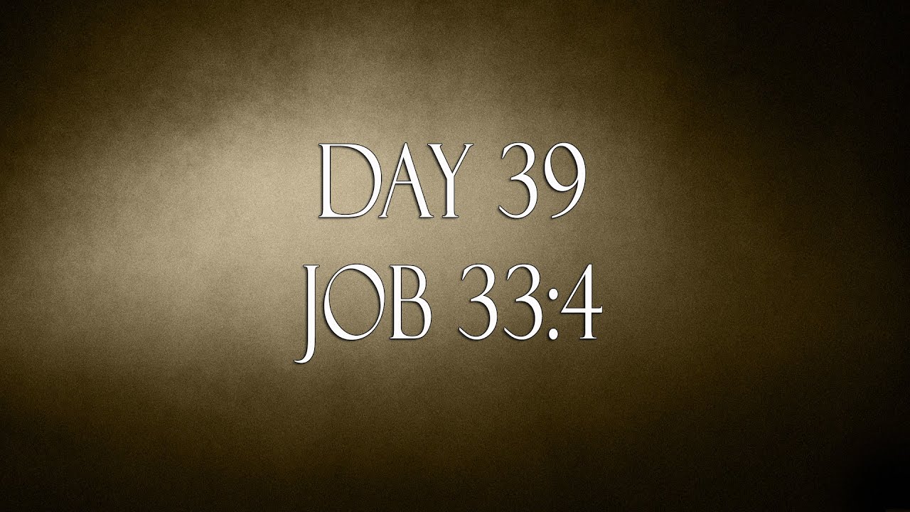 Job 33:4