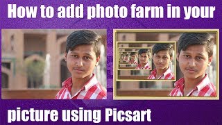 How to add photo farm in your picture using picsart screenshot 1