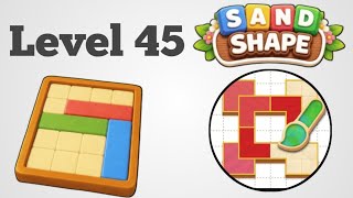 Sand Shape Level 45 Solution Walkthrough 