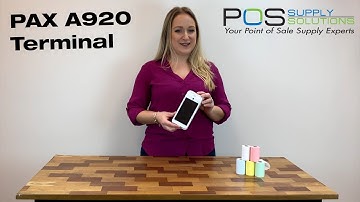 How to Replace Paper in the PAX A920 & Our PAX App!