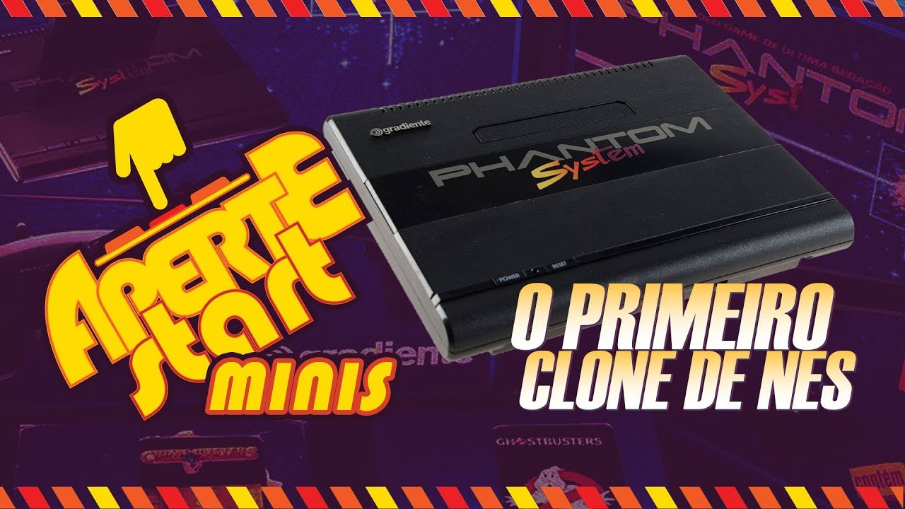 Phantom System da Gradiente, o clone brasileiro de NES - Aperte Start ...