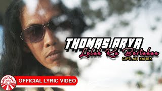Thomas Arya - Lelah Ku Bertahan [ Lyric Video HD]