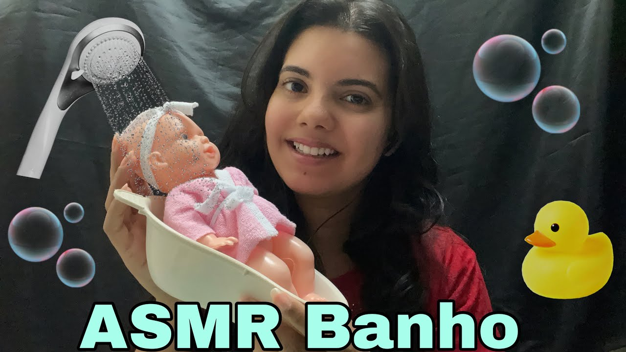 ASMR: Banho relaxante no BEBÊ - YouTube