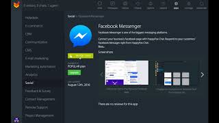 HappyFox Chat + Facebook Messenger Integration