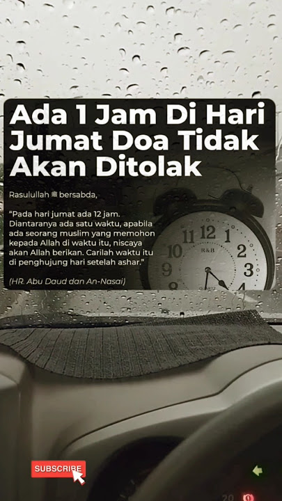 Waktu Mustajab Saatnya Berdoa Di Hari Jumat #shorts #motivation #islamic
