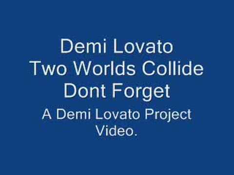 Demi Lovato: Two Worlds Collide (HQ) and Lyrics.