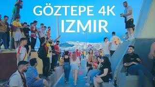 Izmir, Turkey: Walk Like a Göztepe Fan in Izmir | Izmir Walking Tour 2023 (4K 60fps)