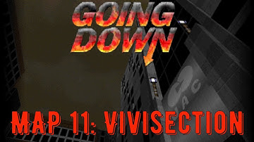 Doom 2 Going Down walkthrough no commentary MAP 11: Vivisection (All secrets)