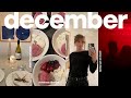 december vlog 🌟 slow days, christmas, gift haul &amp; going out with friends