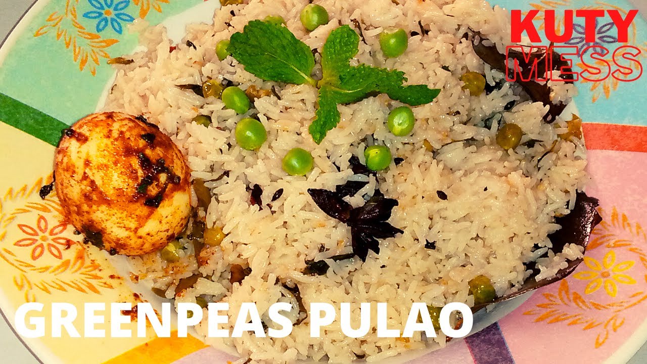 Green Peas Pulao recipePeas PulaoMatar Pulao RecipeGreen Peas Pulao
