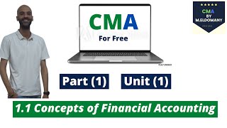 #CMA-Part(1) - Unit (1) - 1.1 Concepts of Financial Accounting- مفاهيم_المحاسبة _المالية