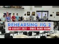 "Behind the Scenes!" - 2021 JIG 2 Rehearsal - OMHS Drumline