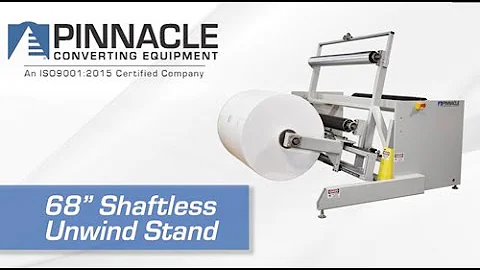 68" Shaftless Unwind Stand