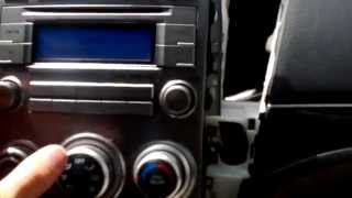 Hyundai Veracruz Radio Removal and iSimple Aux Installation