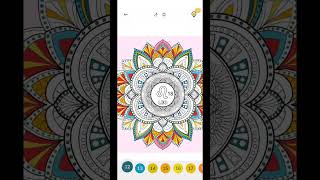 RELAXING COLORING BOOK GAMEPLAY