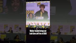 Walker Scobell Brings Out Leah Sava Jeffries at SDCC