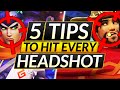 5 Tips to HIT EVERY HEADSHOT - PERFECT AIM Tricks - Overwatch DPS Guide