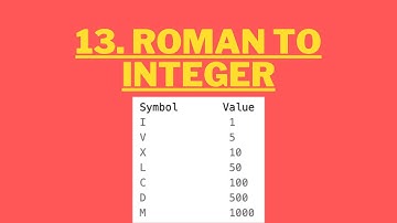 13. Roman to Integer | LeetCode Using Python