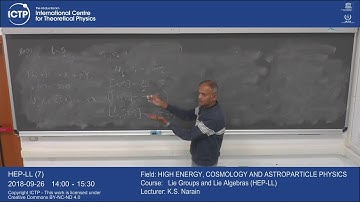 Lie Groups and Lie Algebras (HEP-LL) 7 of 18