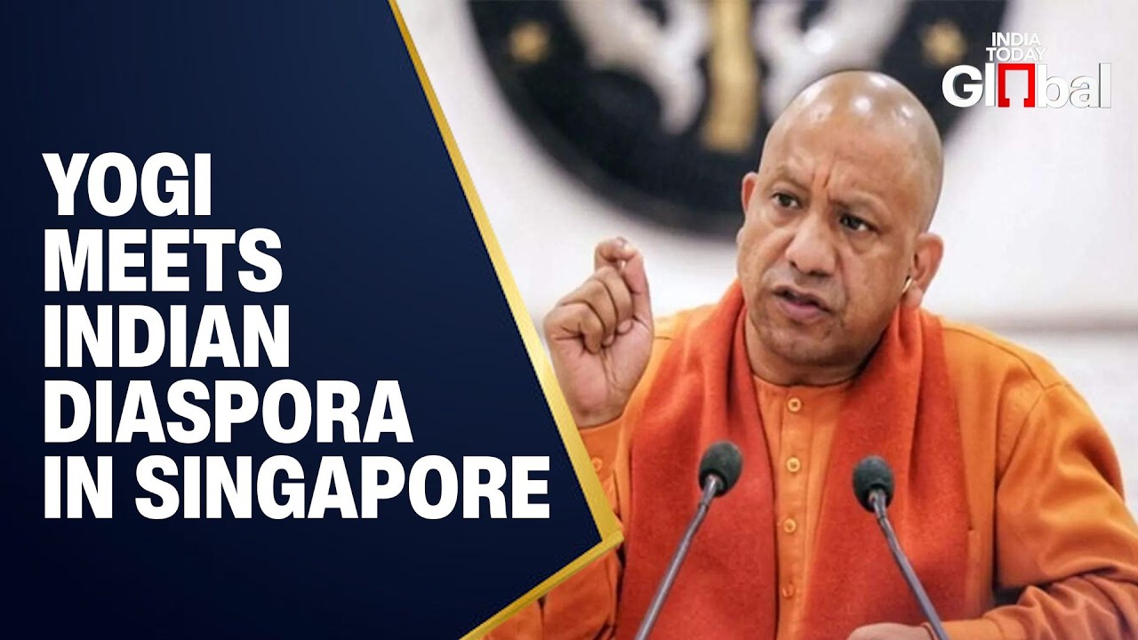 LIVE: Yogi Adityanath Meets Indian Diaspora in Singapore