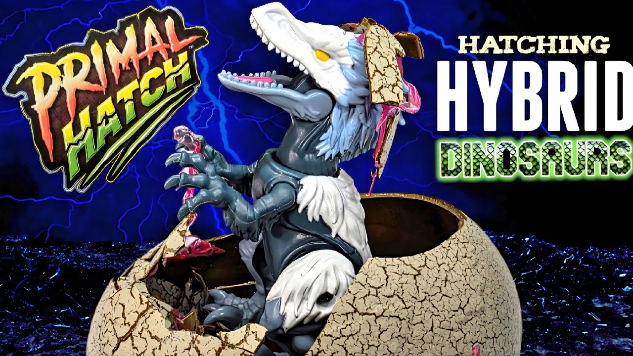 НОВЫЕ ГИБРИДЫ PRIMAL HATCH! Новые гибриды динозавров от Spinmaster!