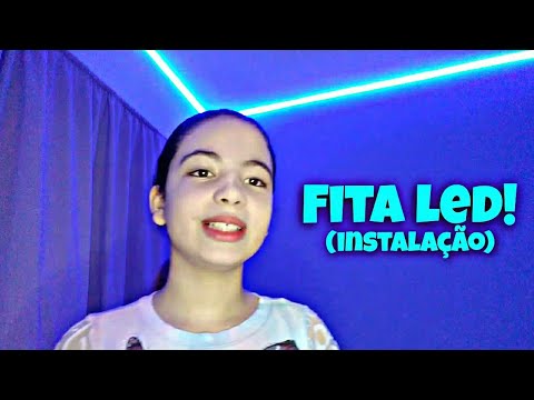 INSTALAÇÃO DA FITA LED NO TETO DO QUARTO - YouTube