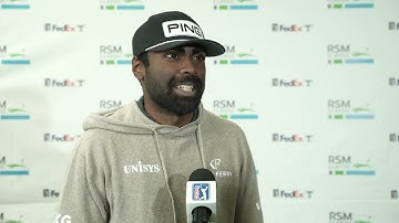 Sahith Theegala Sunday Flash Interview 2022 The RSM Classic