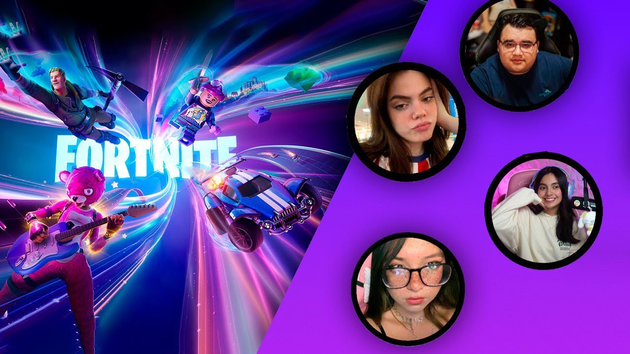 FORTNITE CON STREAMERS I RANDOM SQUADS