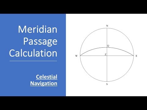 Video: Hvordan finne meridional høyde?