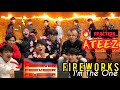 Ateez  fireworks im the one official mv  themakaz  reaction