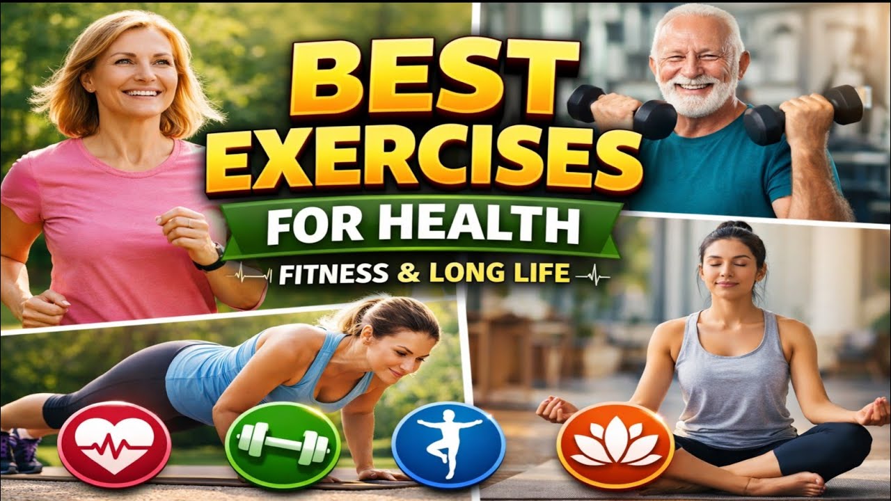 Live Exercises Do These Exercises to Live Longer| (English) - YouTube