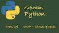 Python'da Nesne Yönelimli Programlama ile ilgili video