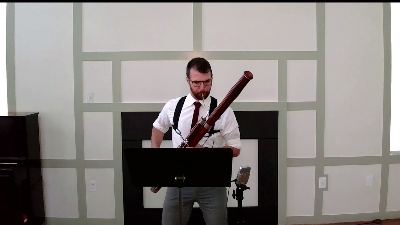 Piazzolla Tango Etude no 5 | Adapted for Bassoon