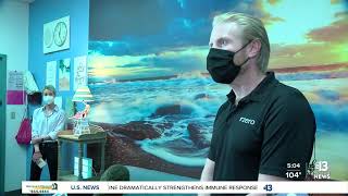 Clark County School District unveils new disinfecting UV-C machine