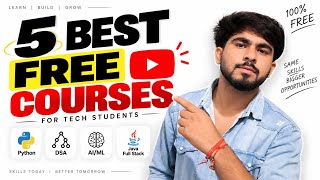 STOP Buying Courses! 5 BEST FREE YouTube Courses 🔥
