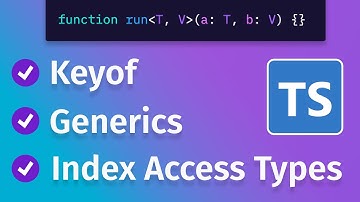 Typescript - Generics, Index Access Types, Keyof на простом примере