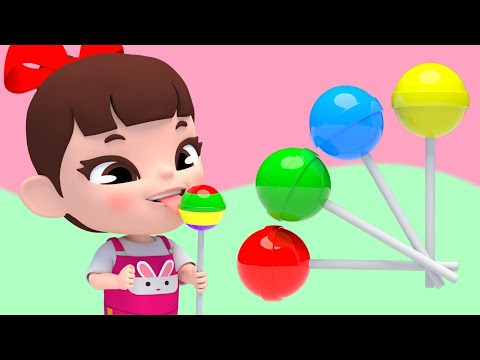 Learn Colors with Candy | Finger Family song nursery rhymes कैंडी के साथ रंग जानें | Super Lime