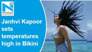 Janhvi Kapoor Sets Temperatures Soaring In Hot Bikini, Nails The Hair Flip