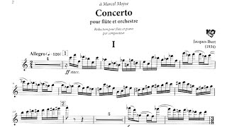 Jacques Ibert：Flute Concerto（Ⅰ.Allegro）イベール：フルート