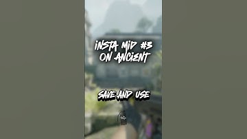 ПРОСТОЙ ИНСТА СМОК МИД ANCIENT №3🔥ССЫЛКА В ОПИСАНИИ🔥ЛАЙК И ПОДПИСКА👍#cs #cs2 #кс #кс2 #gaming