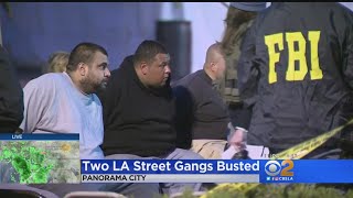 Famous 36 Gang Members From 2 Violent Gangs Arrested In FBI-LAPD Raid Profile
