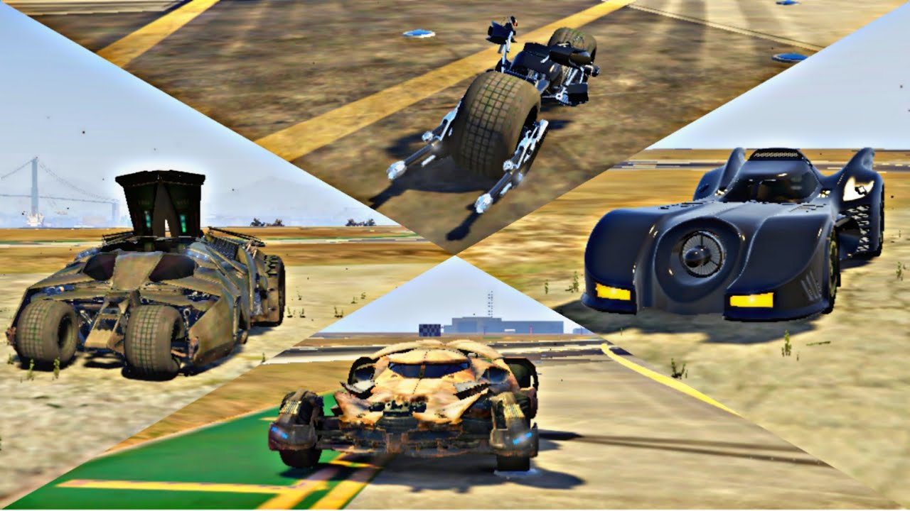 TESTING THE BATMAN VEHICLE'S GTA 5 GAMEPLAY 04 YouTube