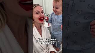 'So pretty princess.' He already knows how to talk his way out of trouble! 'So pretty princess.' He already knows how to talk his way out of trouble!