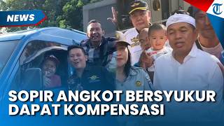 Puncak Bogor Public Transport Drivers Are Grateful for Eid Compensation, Consider It Standard