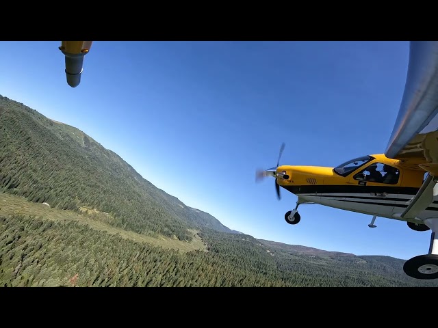 Backcountry Flight Into ID85 Elk River, ID Hauling Electric Segway Dirt Bikes For An Adventure.