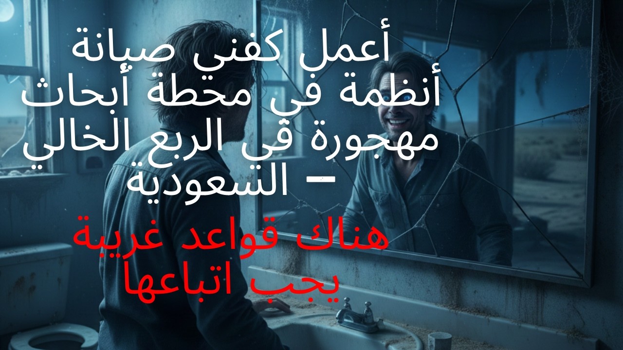 r/Nosleep | أعمل كفني صيانة أنظمة في محطة أبحاث مهجورة في الربع الخالي. هناك قواعد غريبة يجب اتباعها