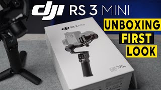 Dji Rs3 Mini - First Look And Unboxing