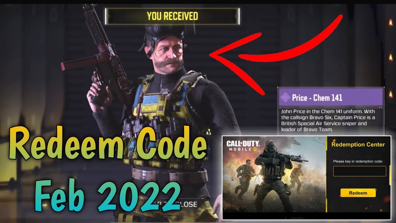 March 2022* Call Of Duty Mobile New Redeem Code