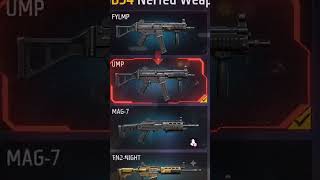OB54 updet and 9th Anniversary Gun Update #ffgeming #rich #freefire #garenafreefire #ff #freefiremax