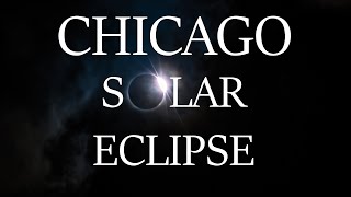 Chicago 2024 Solar Eclipse shadows - 4K hyperlapse by drone